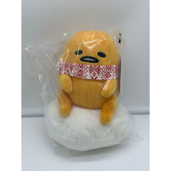 Gudetama the Lazy Egg Holiday 8" Plush - Picture 1 of 5